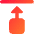 Move Up Icon from Core Gradient Set