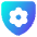 Security Setting Gear Icon from Core Gradient Set