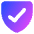 Shield Check Icon from Core Gradient Set