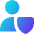 User Protection 1 Icon from Core Gradient Set