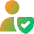 User Protection Check Icon from Core Gradient Set