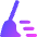 Clean Broom Wipe Icon from Core Gradient Set