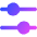 Horizontal Slider 4 Icon from Core Gradient Set