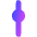 Vertical Slider 1 Icon from Core Gradient Set