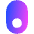 Vertical Toggle Button Single Bottom Icon from Core Gradient Set
