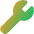 Wrench Icon from Core Gradient Set