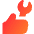 Wrench Hand Icon from Core Gradient Set