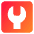Wrench Square Icon from Core Gradient Set