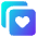 Custom Feeds Like Favorite Icon from Core Gradient Set