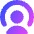 User Podcast Icon from Core Gradient Set