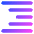 Align Right 1 Icon from Core Gradient Set