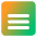 Align Text Bottom Icon from Core Gradient Set