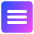 Align Text Center Icon from Core Gradient Set