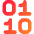 Binary Code Icon from Core Gradient Set