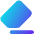 Eraser Icon from Core Gradient Set