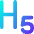 Heading 5 Paragraph Styles Heading Icon from Core Gradient Set