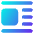 Insert Center Left 1 Icon from Core Gradient Set