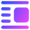 Insert Center Right 1 Icon from Core Gradient Set