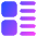 Insert Side Icon from Core Gradient Set