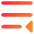 Paragraph Indent Last Line Icon from Core Gradient Set