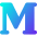 Serif Font Icon from Core Gradient Set