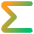 Sigma Icon from Core Gradient Set
