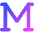 Slab Serif Font Icon from Core Gradient Set