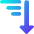 Sort Descending Icon from Core Gradient Set