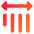 Vertical Text Spacing Icon from Core Gradient Set