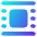 Word Wrap Around Bounding Box Icon from Core Gradient Set