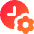Clock Setting Gear Icon from Core Gradient Set