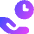 Share Time Icon from Core Gradient Set