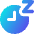 Snooze Clock Icon from Core Gradient Set