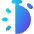 Stopwatch Half Icon from Core Gradient Set