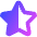 Half Star 2 Icon from Core Gradient Set