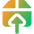 Upload Box 1 Icon from Core Gradient Set