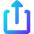 Upload Box 2 Icon from Core Gradient Set