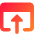 Upload Browser Icon from Core Gradient Set