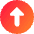 Upload Circle Icon from Core Gradient Set