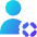 Online Status Away Account Icon from Core Gradient Set
