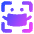 User Face Id Mask Icon from Core Gradient Set