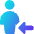 User Full Body Followers Icon from Core Gradient Set