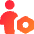 User Full Body Setting Bolt Nut Icon from Core Gradient Set
