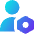 User Setting Bolt Nut Icon from Core Gradient Set