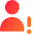 User Warning Icon from Core Gradient Set