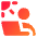 User Work Laptop Outdoor Icon from Core Gradient Set