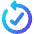Check Backward Icon from Core Gradient Set