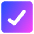 Check Square Icon from Core Gradient Set