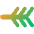 End Point Branches Icon from Core Gradient Set