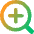 Zoom In Icon from Core Gradient Set